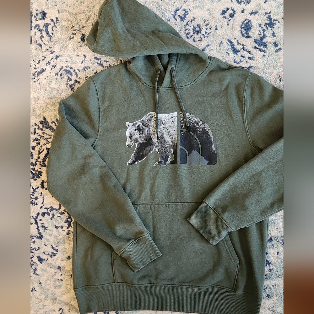 The North Face Olive Bear Graphic Men's Hoodie